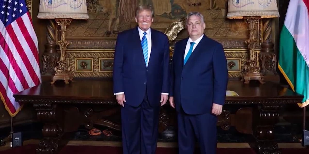 Trump hosts Hungarian leader at Mar-a-Lago [Video]