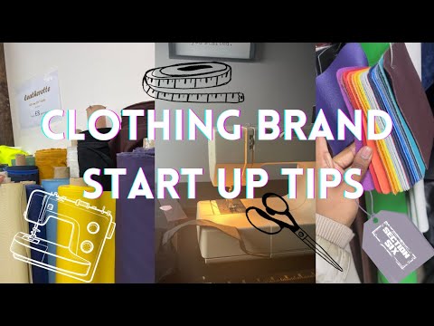 CLOTHING BRAND STARTUP TIPS PT.2 [Video]