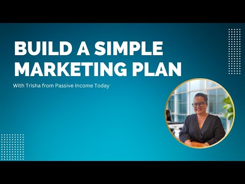 Build Your 1 Page Marketing Plan   so you don’t get distracted by shiny objects [Video]