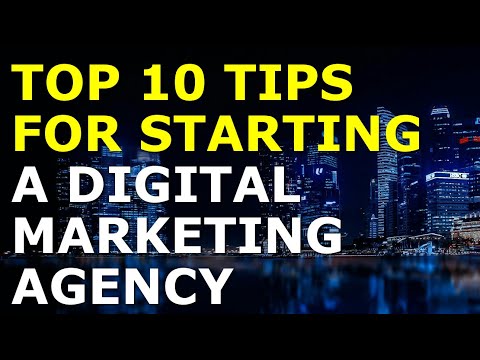 Starting a Digital Marketing Agency Business Tips | Free Digital Business Plan Template Included [Video]