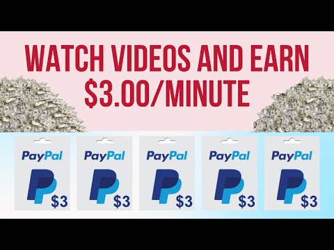EARN $3 PER MINUTE PAYPAL Watching Videos (Make Money Online 2024)