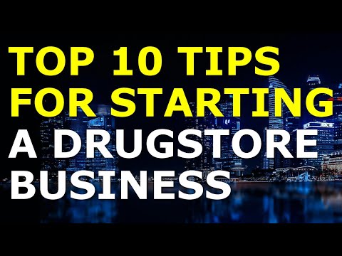 Starting a Drugstore Business Tips | Free Drugstore Business Plan Template Included [Video]