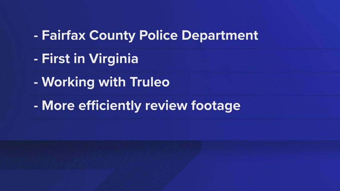 Fairfax County Police will start using AI to analyze body camera footage [Video]