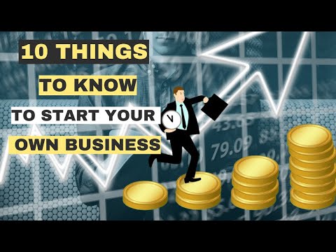 The Top 10 Things You Need to Know Before a Business Startup [Video]