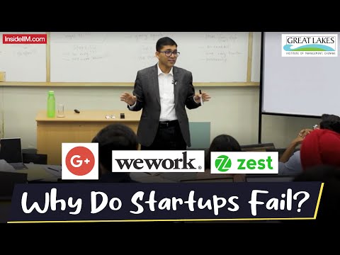 Take a Seat in an Entrepreneurship Class | Why Startups Fail? | Google+, WeWork, Zest Money [Video]