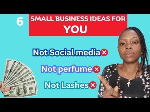 💯 6 Small Business Ideas Anyone Can Start With #100,000 ($100) | Ruth Ekundayo [Video]