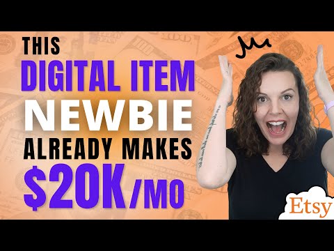 This NEW Online Business Idea Grew to $100K in 6 months!!😱 Etsy For Beginners, Women Business Ideas [Video]