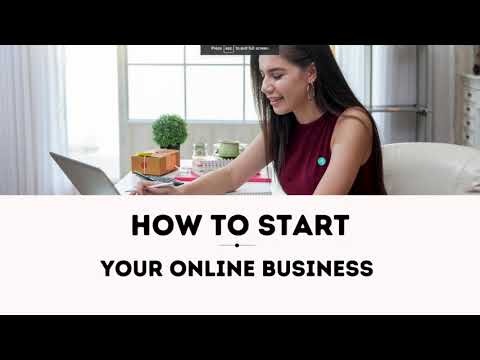 How to start online business from home | Beginner’s Guide 2024 [Video]