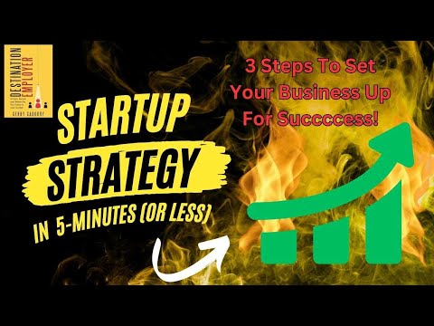 3 Steps to set your business up for success (+1 Bonus!)!  [Video]