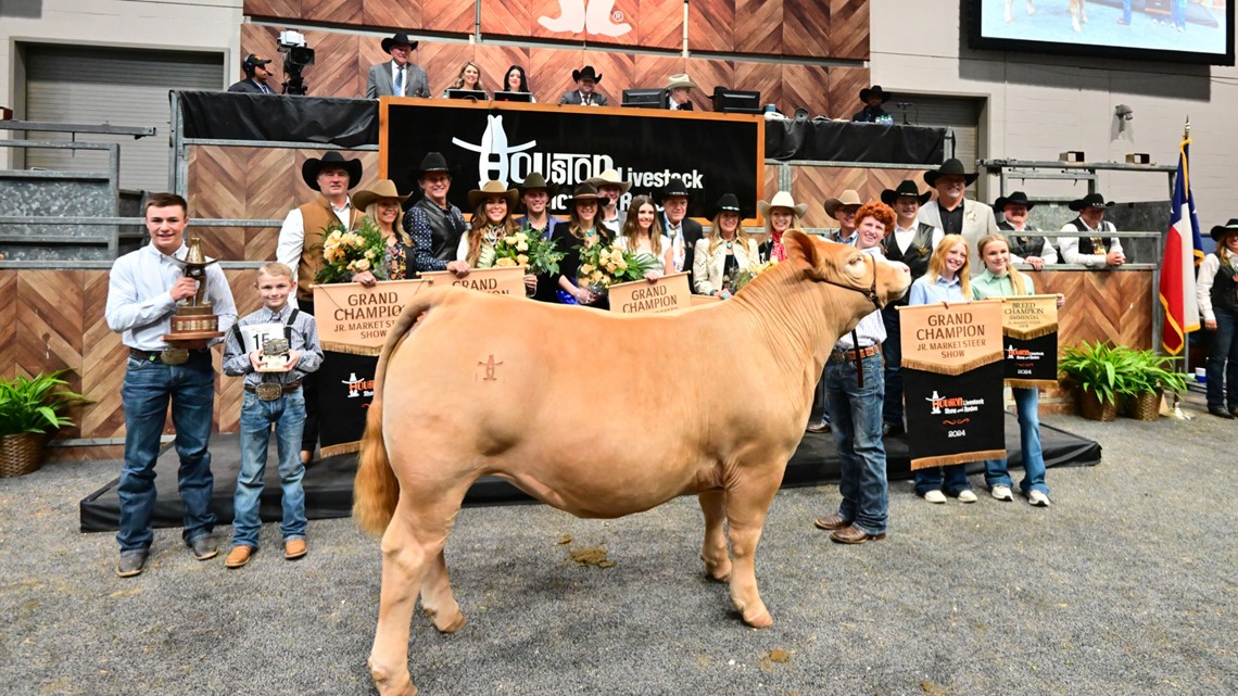 Steer Grand Champion ties Houston Rodeo’s auction record [Video]