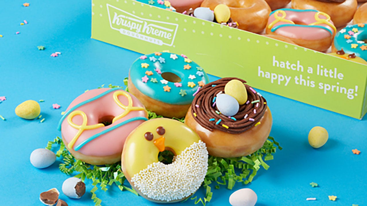 Krispy Kreme debuts new doughnuts for 1st day of spring [Video]