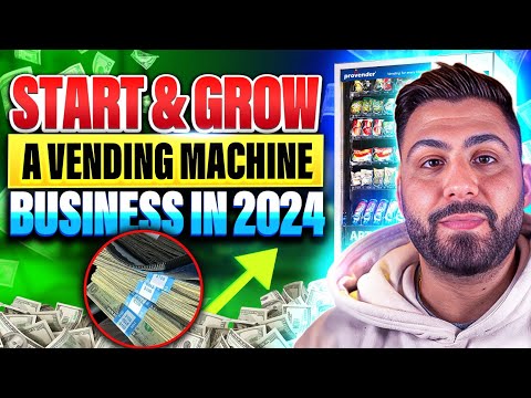 How to Start & Grow a Vending Machine Business in 2024 [Video]