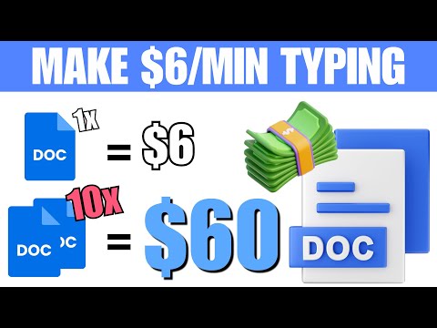 Make $6 Every Minute Using Google Docs! | Make Money Online 2024 [Video]