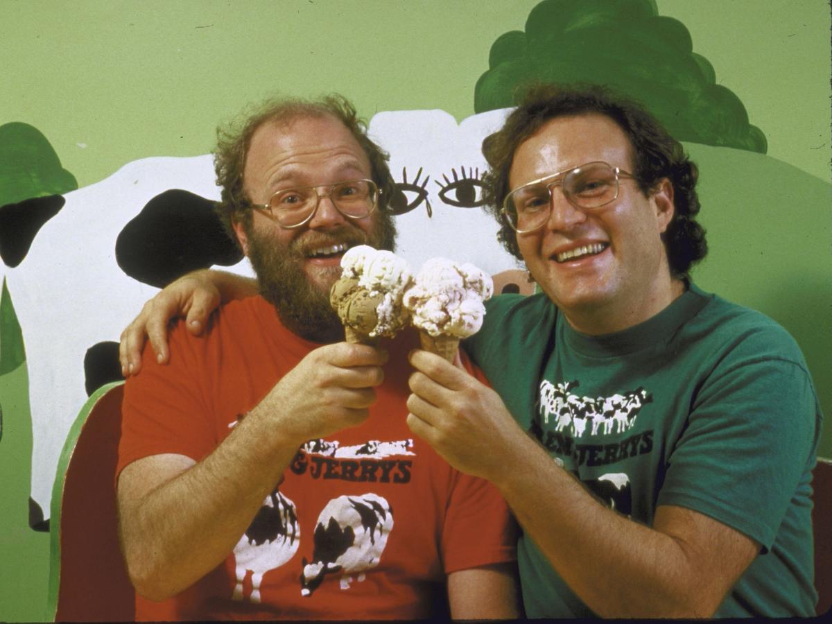Ben & Jerrys is set to be spun off from Unilever. Heres how the companys founding duo built an ice cream empire from an old gas station. [Video]
