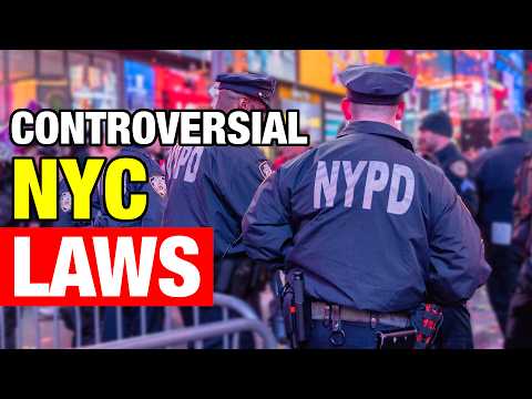 These CONTROVERSIAL Laws Can Get You ARRESTED in NYC… [Video]