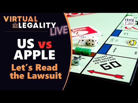 Real Lawyer Reads and Reacts | The US vs Apple Lawsuit (VL779) [Video]