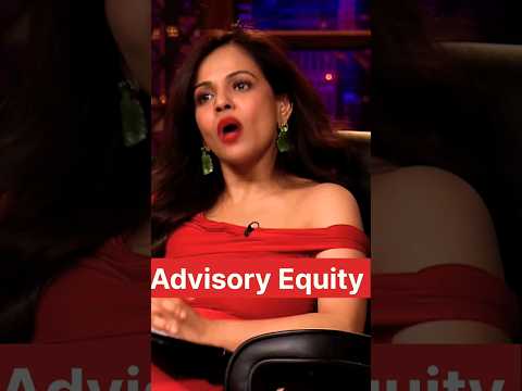 Shark Tank Decoded: What is Advisory Equity? (Startup Equity Explained)#ytshorts [Video]