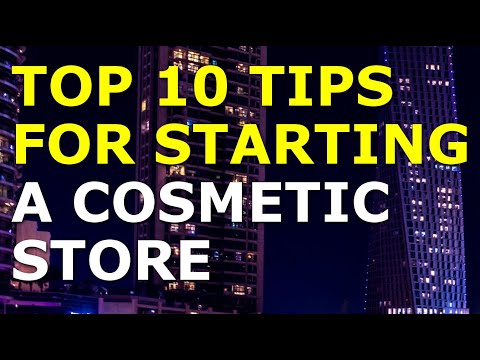 How to Start a Cosmetic Store business | Free Cosmetic Store Business Plan Template Included [Video]