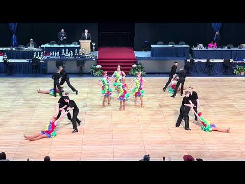 Rio – Extreme Ballroom Company- Junior Blue Team at the 2024 US National DanceSport Championships [Video]