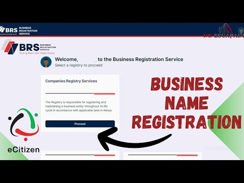 Seamless Registration: eCitizen 2024 Business Name Registration Made Easy [Video]