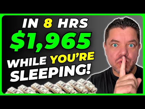 How I Made $1,965 In 8 Hrs While Sleeping! Affiliate Marketing For Beginners! (COPY ME) [Video]