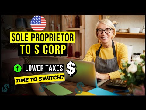 How to Convert Sole Proprietorship to S Corp (Step-by-Step) Sole Proprietor vs. S Corp| Tax Benefits [Video]