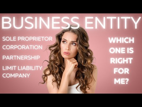 Business Entity | Choosing the right one for your business | Sole Proprietor | Corporation | LLC [Video]