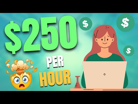 Get Paid $250 Per Hour Just By TYPING! | Make Money Online 2024 [Video]