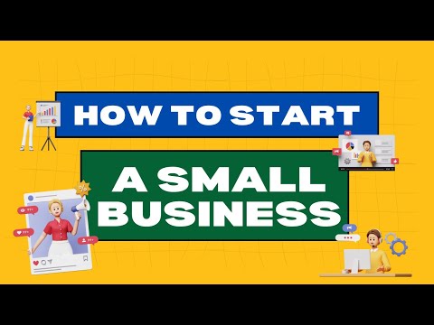 How to start a successful small business, financial considerations. [Video]