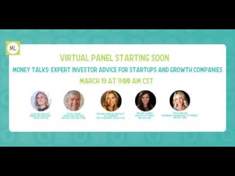 Virtual Panel Money Talks: Expert Investor Advice for Startups and Growth Companies [Video]