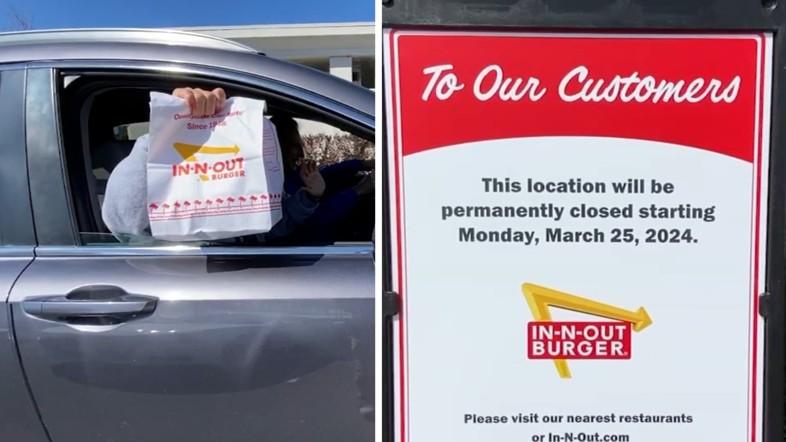 Oakland In-N-Out grills last burgers Sunday, permanently closing: ‘It’s sad’ [Video]