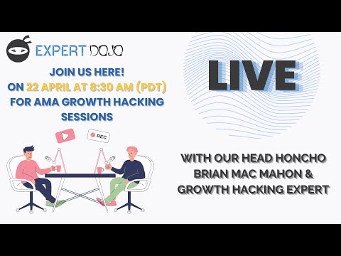 Growth Hacking AMA Session with Brian Mac Mahon [Video]