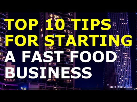 How to Start a Fast Food Business | Free Fast Food Business Plan Template Included [Video]