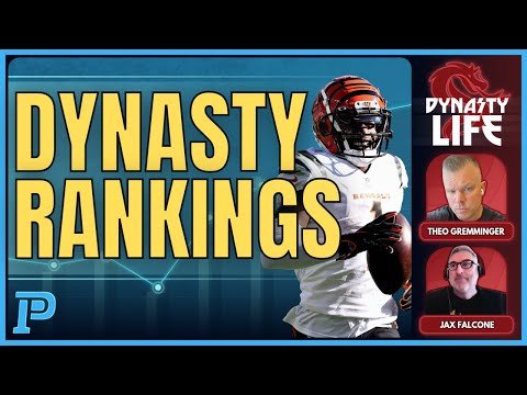 Dynasty Fantasy Football Top 25 Overall  Rankings & Dynasty Startup Strategy: DOMINATE your STARTUP! [Video]