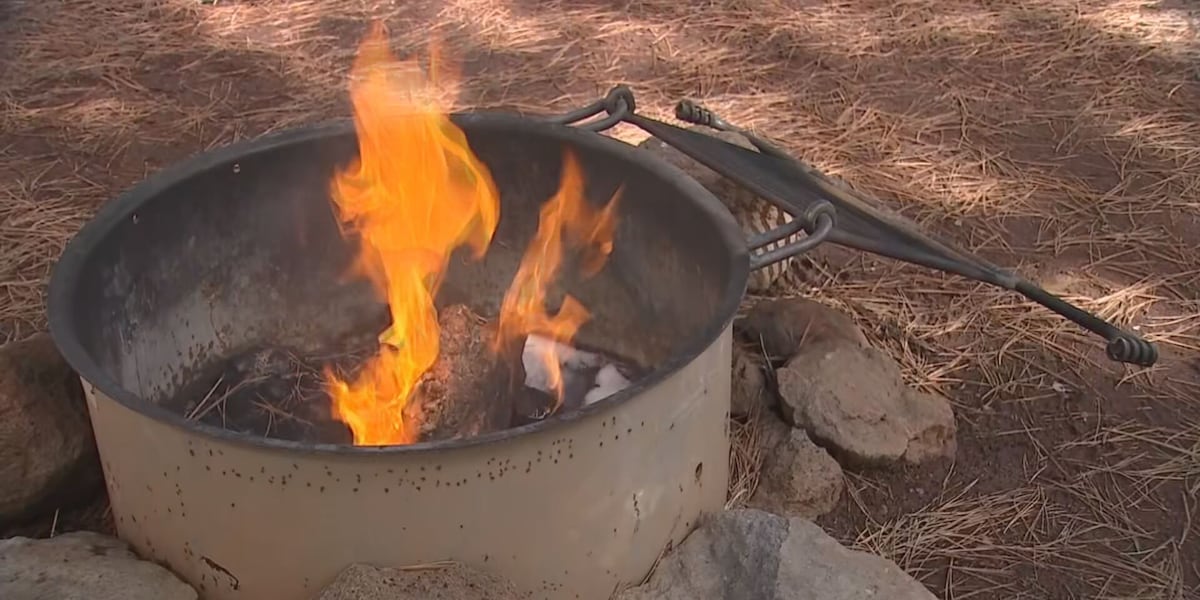 Campfires are starting fires in Coconino National Forest [Video]