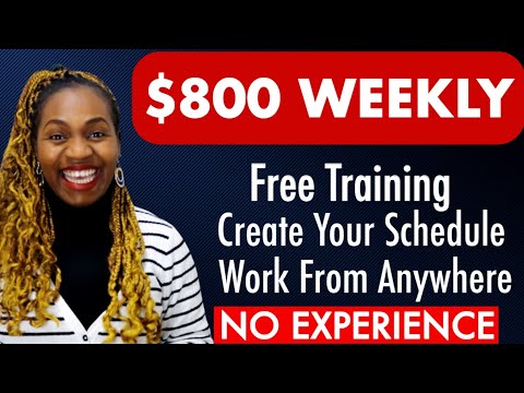 4 Remote Work With No Experience Hiring Worldwide| How To Make Money Online For Beginners |No Degree [Video]