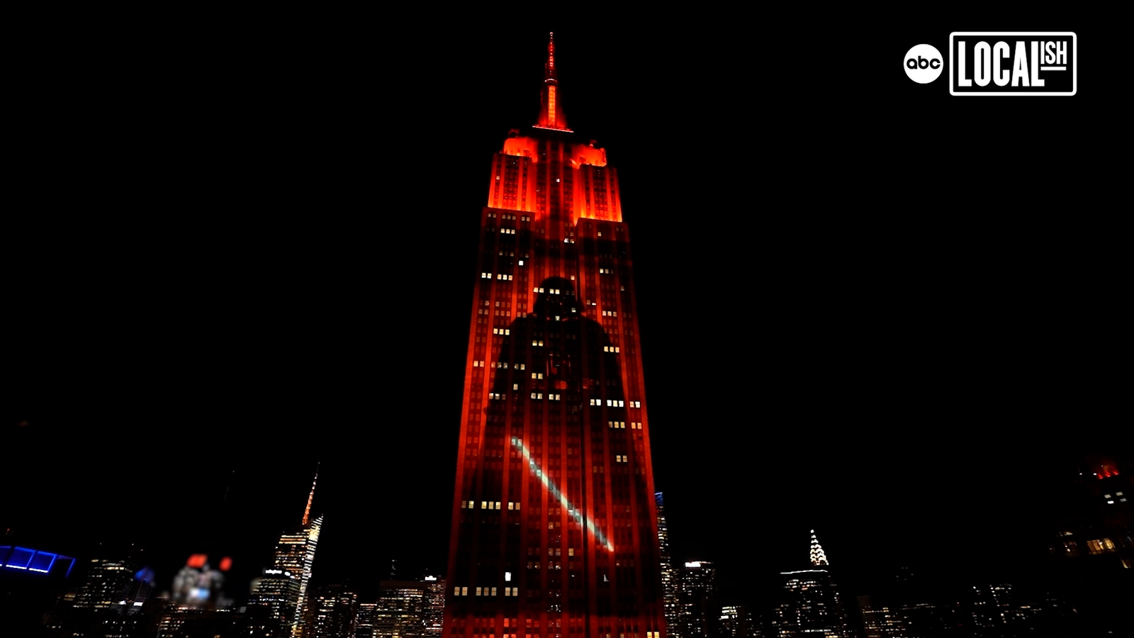Star Wars takes over the Empire State Building [Video]