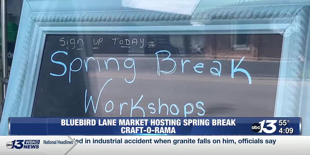 Bluebird Lane Market hosting spring break ‘Craft-o-rama’ [Video]