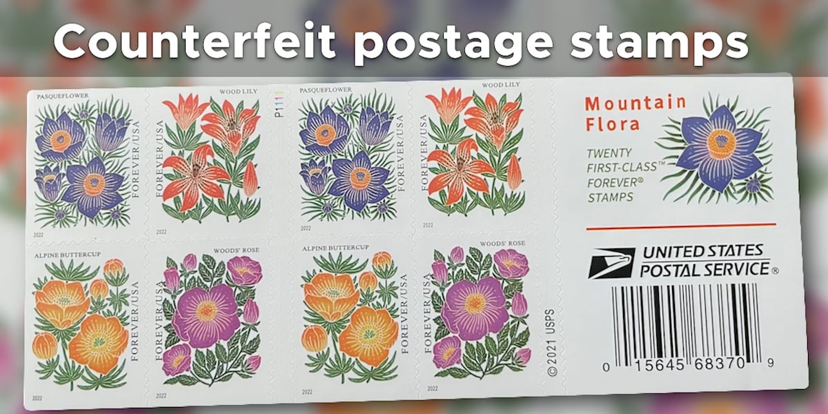 Watch out for counterfeit postage stamps, post office warns [Video]