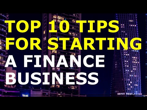 How to Start a Finance Business | Free Finance Business Plan Template Included [Video]