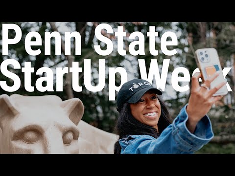 Shark Tank Winner Visits Student Entrepreneurs at Penn State Startup Week [Video]