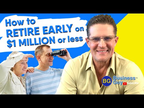 Retire Early on $1 Million or LESS? It’s Possible! Here’s How [Video]
