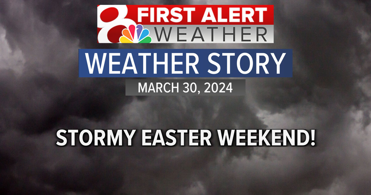 Forecast: A stormy Easter weekend | Weather [Video]