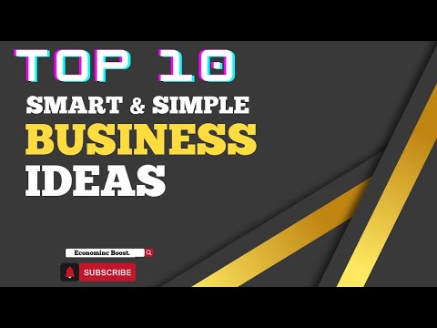 Top 10 Simple Business Ideas.Step By Step Guide. [Video]