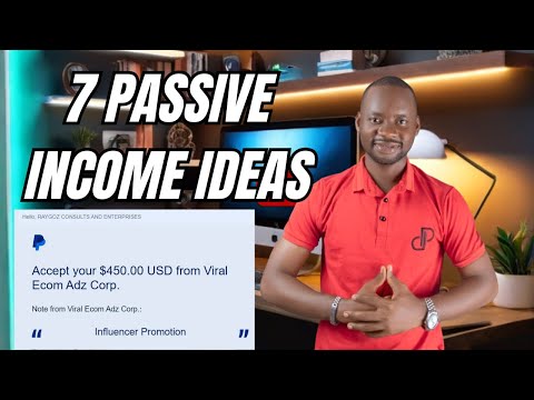 7 Passive Income Ideas – How I made $500 in a week [Video]