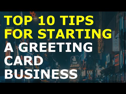 How to Start a Greeting Card Business | Free Greeting Card Business Plan Template Included [Video]