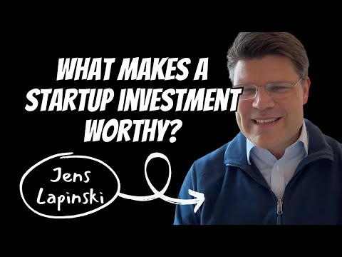 Exclusive First Look at Angel Investing, Jens Lapinski [Video]