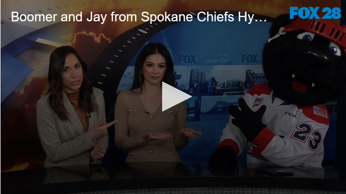Boomer and Jay Stewart from the Spokane Chiefs Visit Good Day Studio for Playoff Hype! [Video]