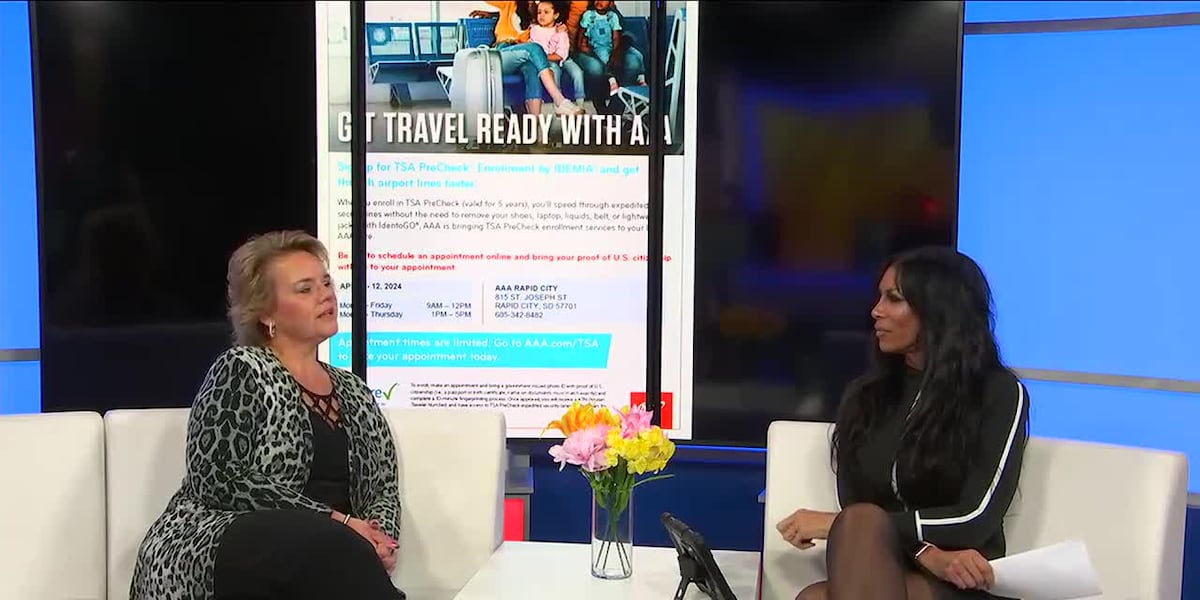Get ahead of travel season, enroll in Rapid Citys TSA Pre-Check event now [Video]