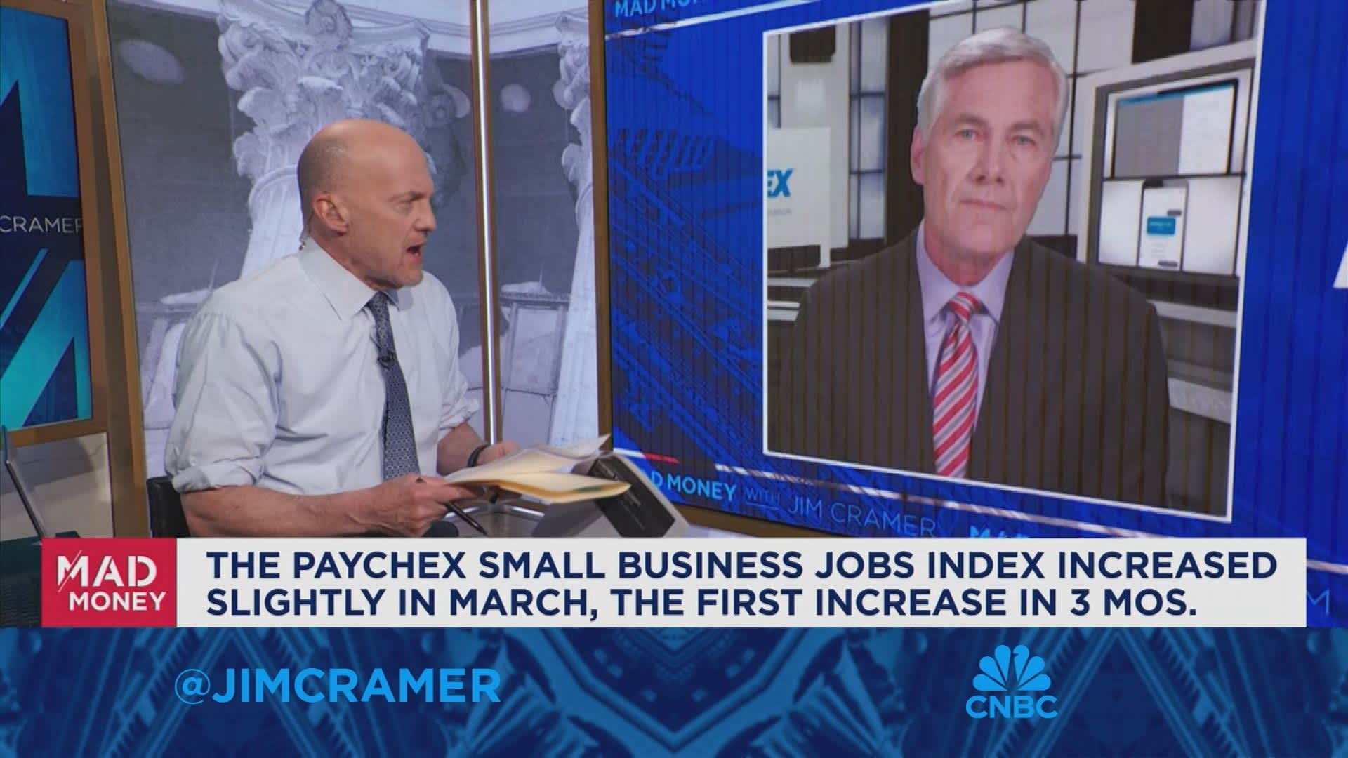 Paychex CEO John Gibson goes one-on-one with Jim Cramer [Video]